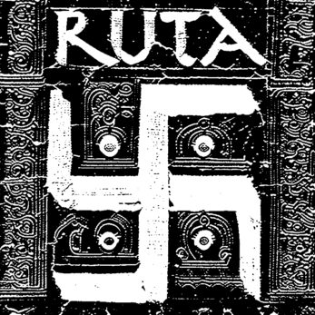 logo negro Ruta Swastika